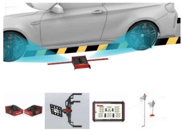 APARAT GEOMETRIE DIRECTIE 3D PT. CANAL